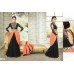 73016 BLACK AND ORANGE KARISHMA KAPOOR ELEZITA SUIT